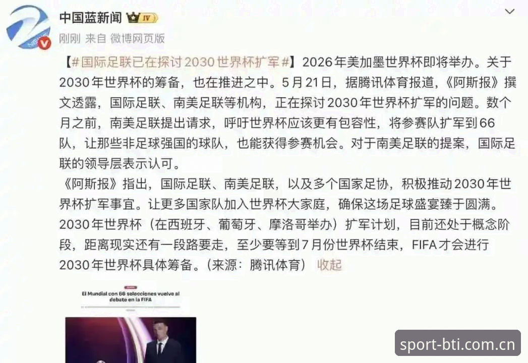 世界杯扩军到66队？B体育平台用户必知的足球盛事实用知识